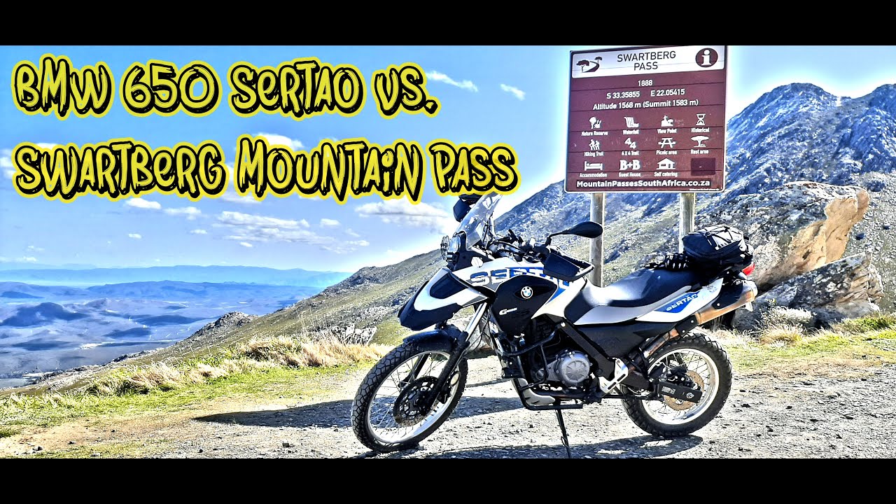 BMW 650 Sertao vs. Swartberg Mountain Pass