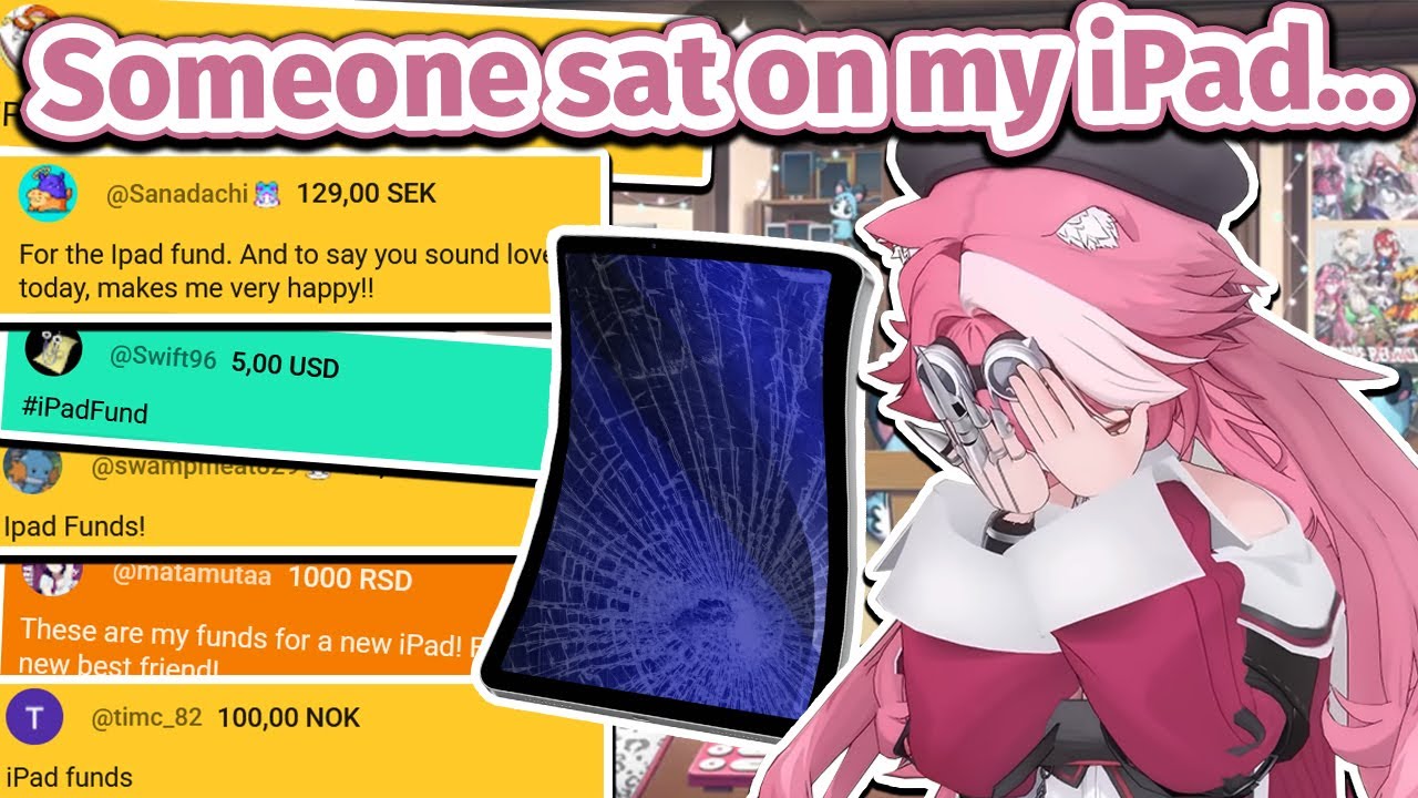 Raora's Chat Starts an iPad Fund After Someone Broke Her iPad