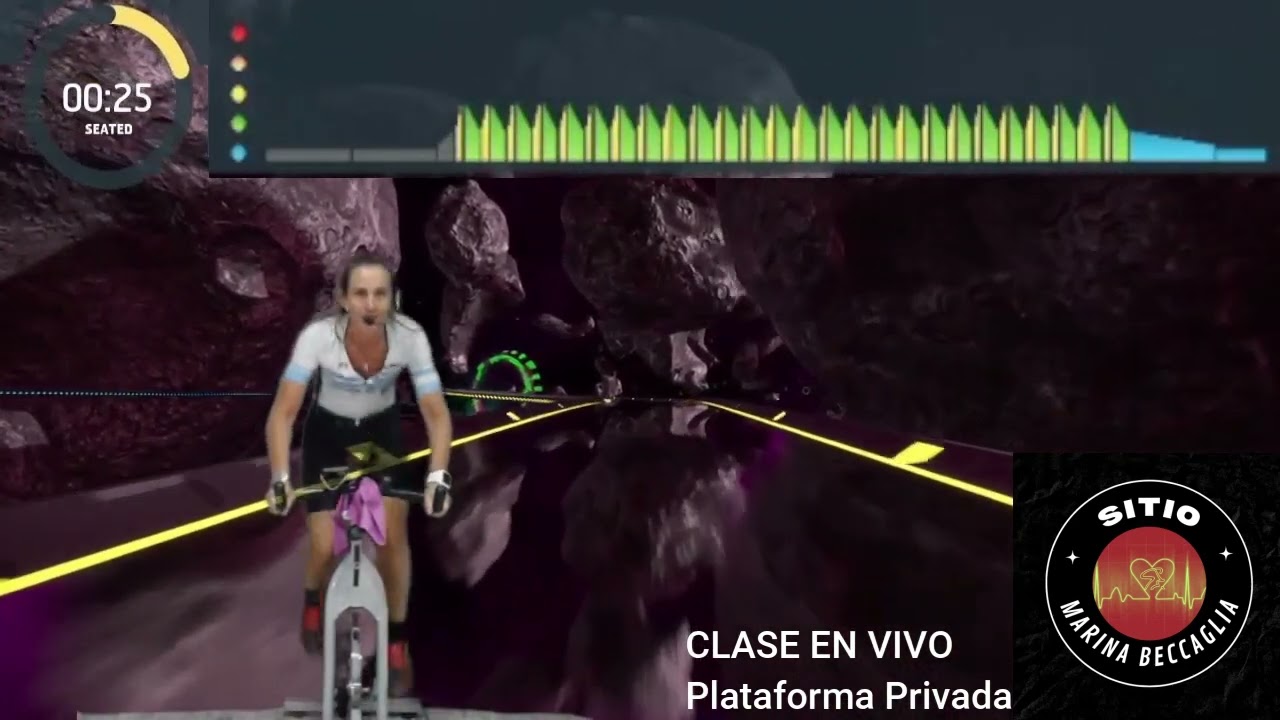 Clase de Spinning completa! Les compartimos una clase de la plataforma privada, bien movidita!