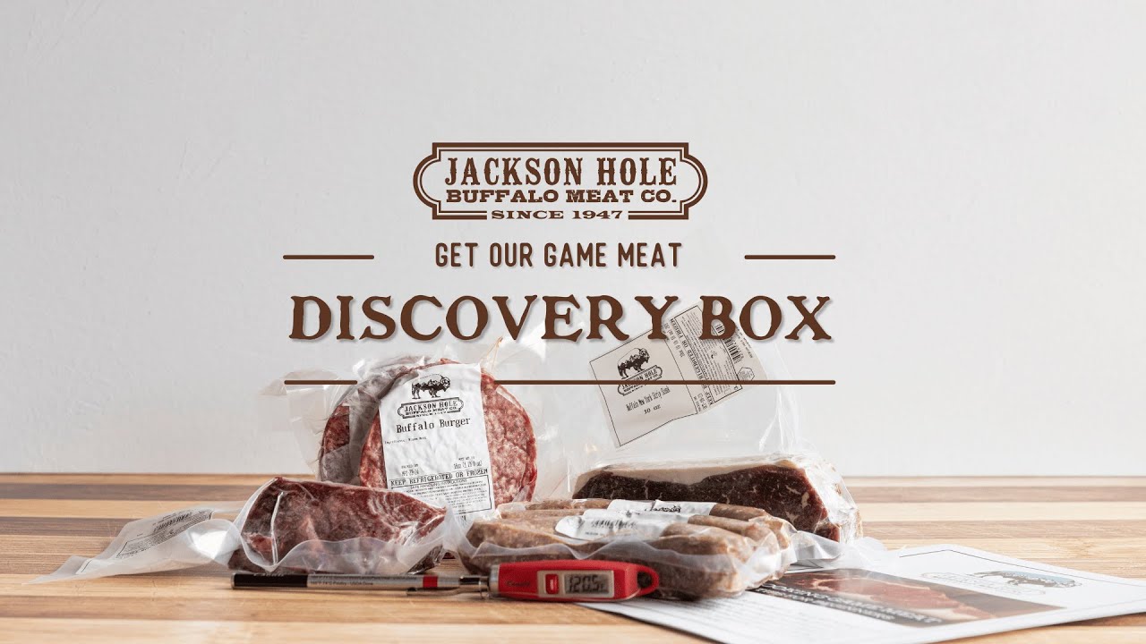 Discovery Box, Our Wild Game Meat Sampler