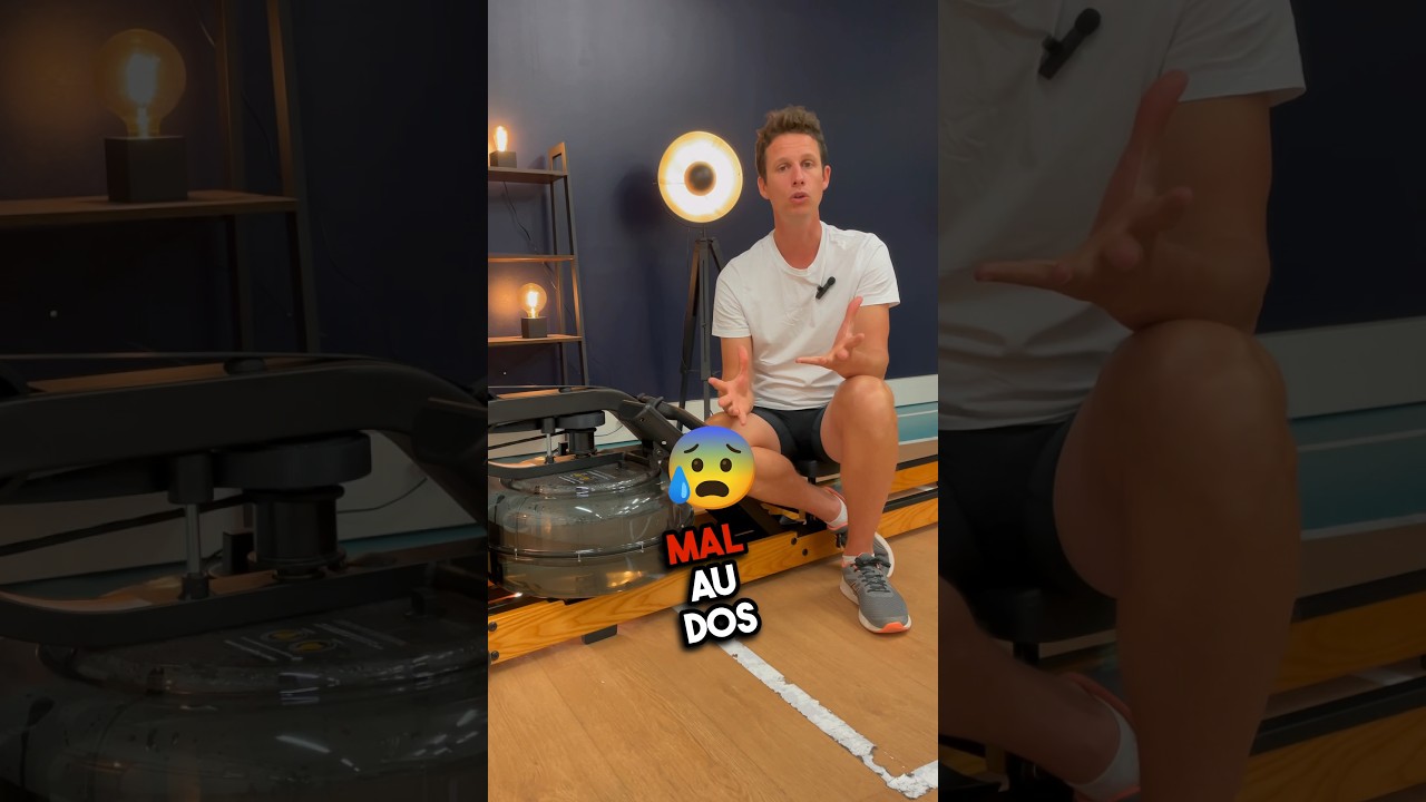 Rameur = bon ou mauvais pour le dos ? 🤔