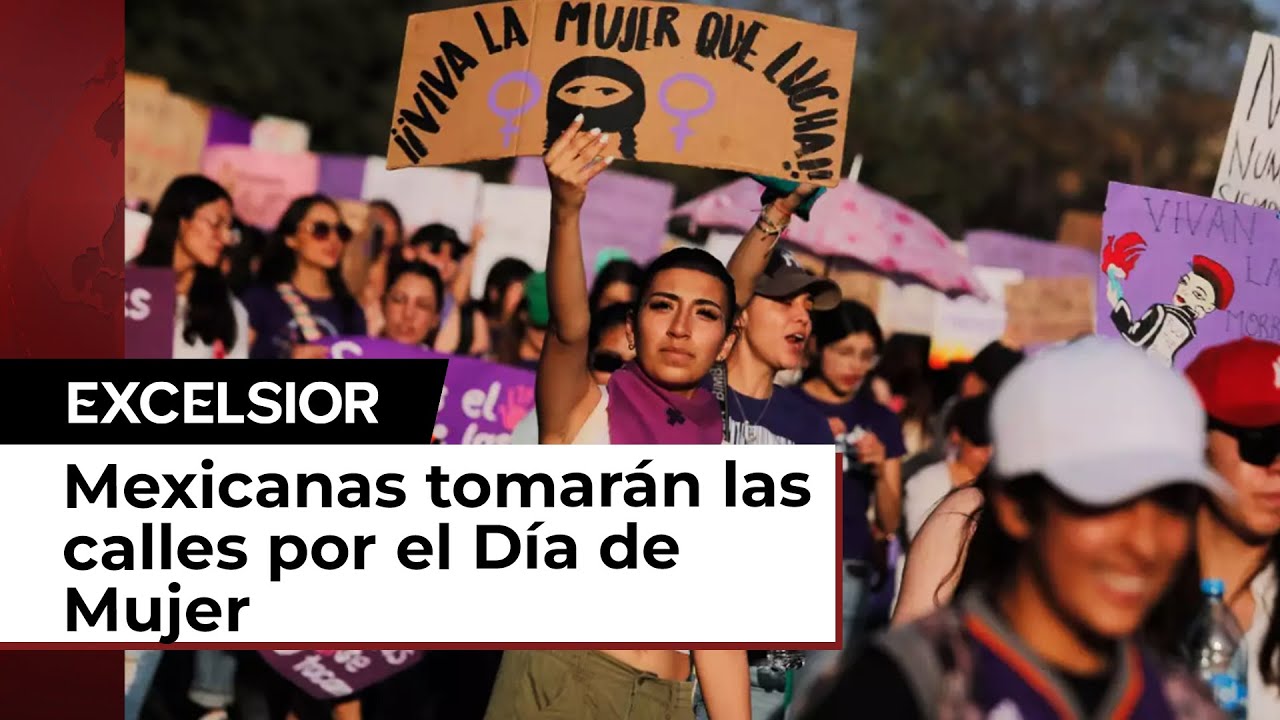 Marcha 8M: Mexicanas saldrán a las calles por el Día de la Mujer