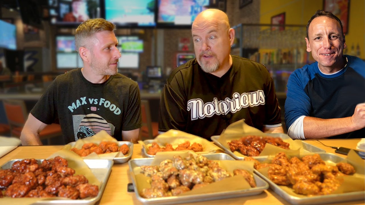 BEATING JOEY CHESTNUT'S 200 BUFFALO WILD WINGS RECORD? WITH NOTORIOUS BOB