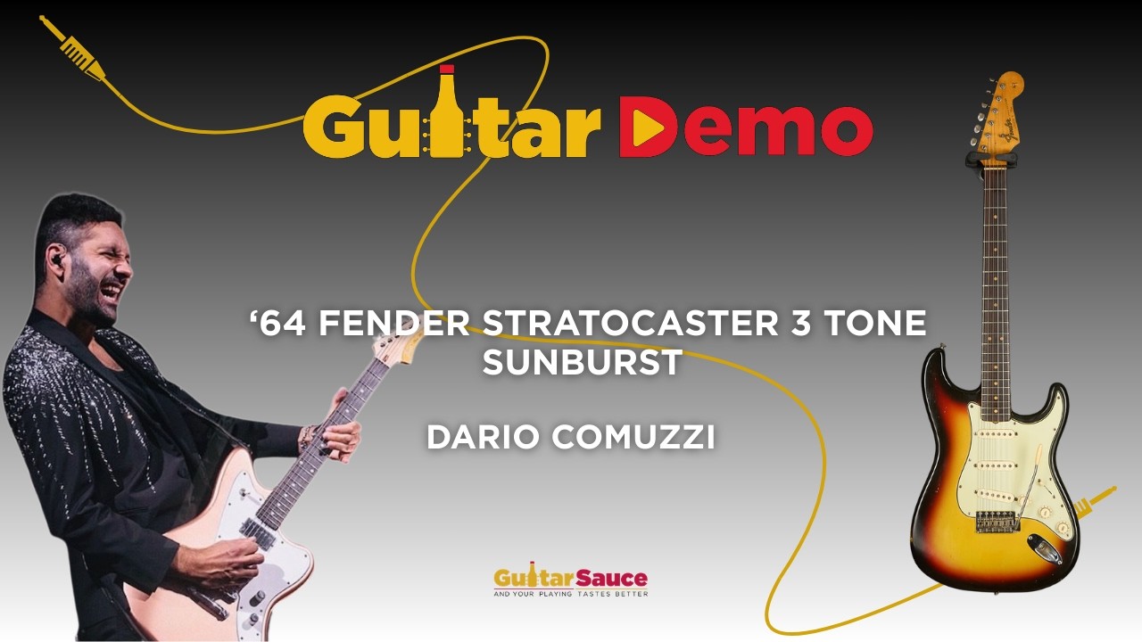 Fender Stratocaster Sunburst 1964 Original Vintage | Demo by Dario Comuzzi