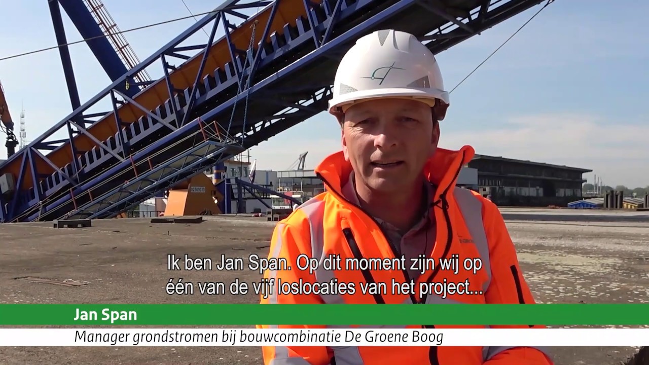 Zandtransporten A16 Rotterdam