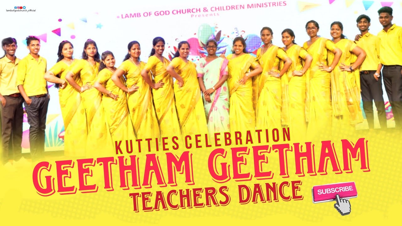 GEETHAM GEETHAM - TEACHERS DANCE || KUTTIES CELEBRATION || LGC VBS 2023