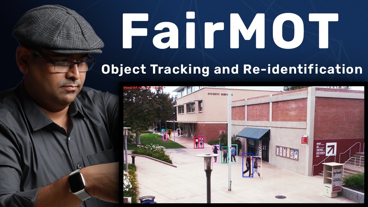 Отслеживание объектов и повторная идентификация с помощью FairMOT