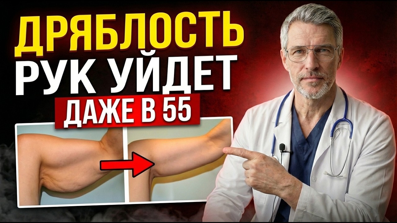 99% ОБВИСШИХ РУК — ЭТО НЕ ЖИР... СРОЧНО СДЕЛАЙТЕ ЭТО!