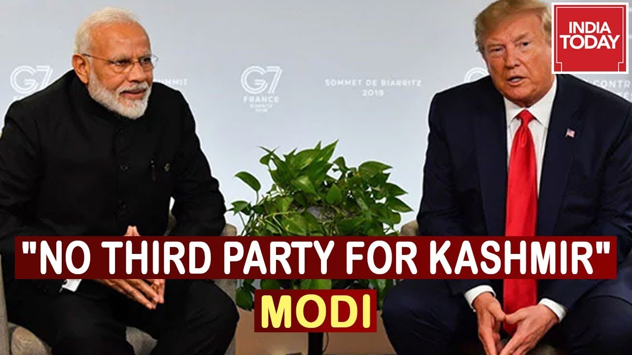 PM Modi  at G-7: India-Pak Bilateral Issue Needs No Third Party