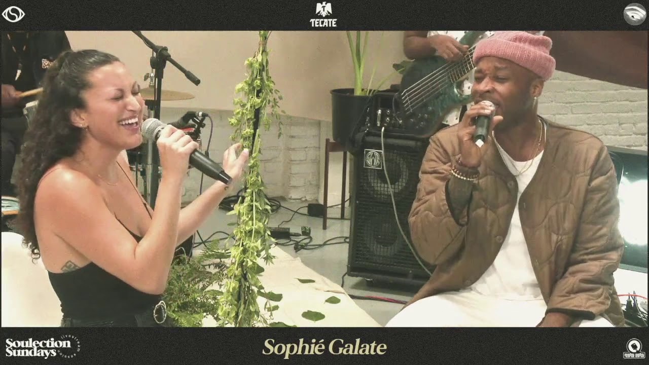 Sophia Galaté & Gene Noble - Send It On (D'Angelo Cover - Live on Soulection)