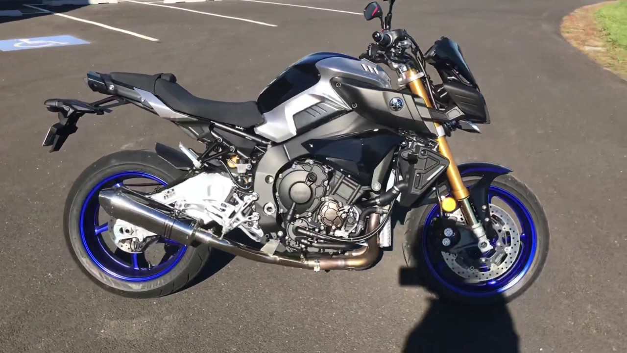MT-10SP with Delkevic 320mm tri-oval muffler and decat - Idle and Rev