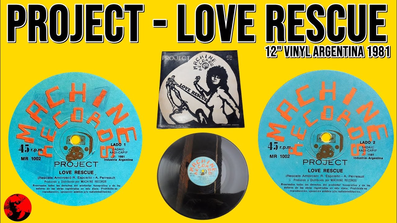Project - Love Rescue (12" Vinyl Argentina 1981)