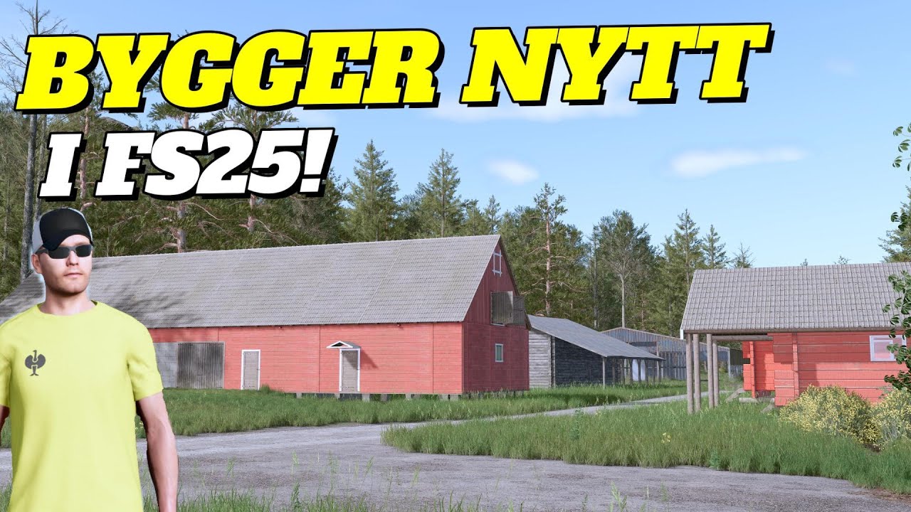 KINLAIG - EP 1 | BYGGER NY Realistisk Svensk Gård i FS25