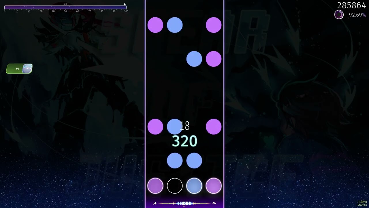 Spear of Justice by toby fox - 4K insane osu!mania