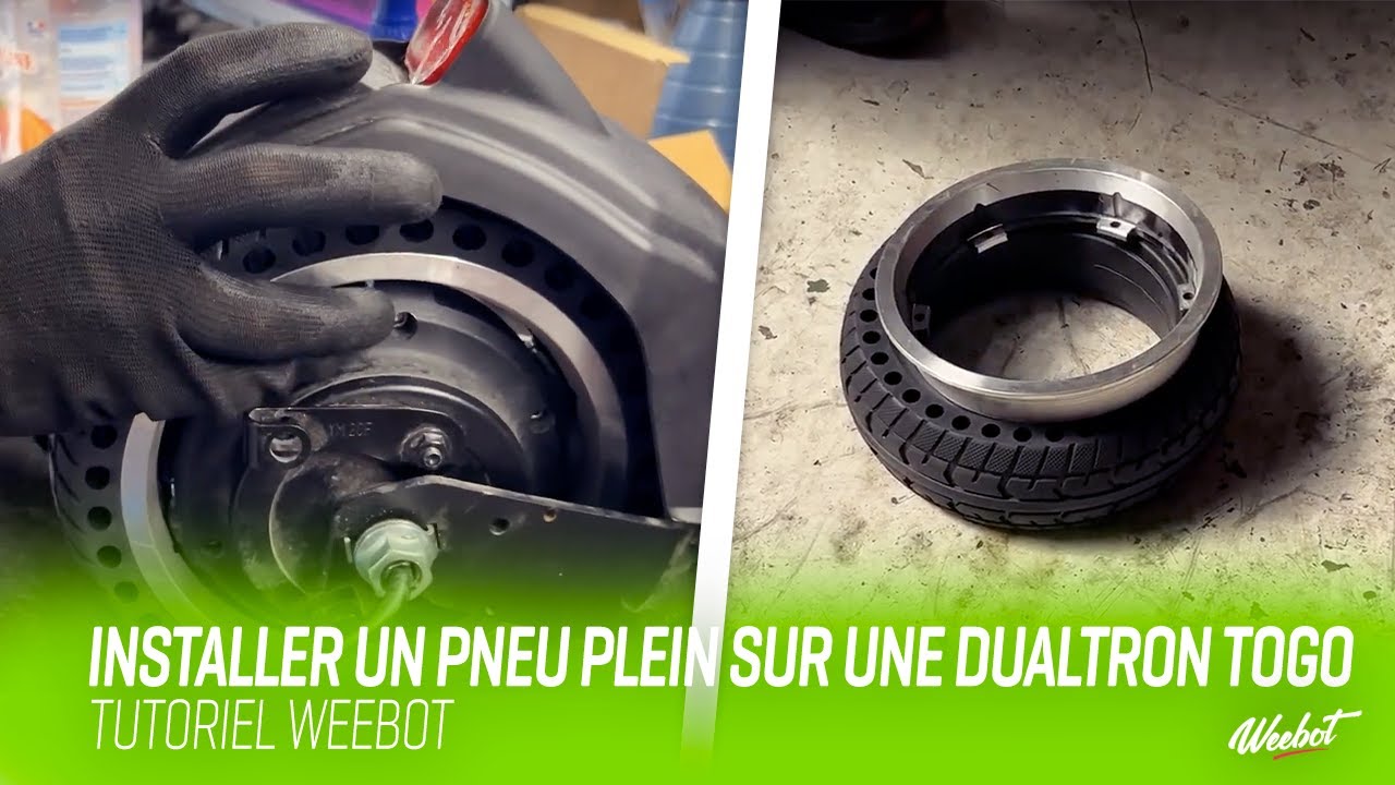 CHANGEMENT PNEU PLEIN DUALTRON TOGO : PASSEZ À L'INCREVABLE ET DITES ADIEU AUX CREVAISONS !