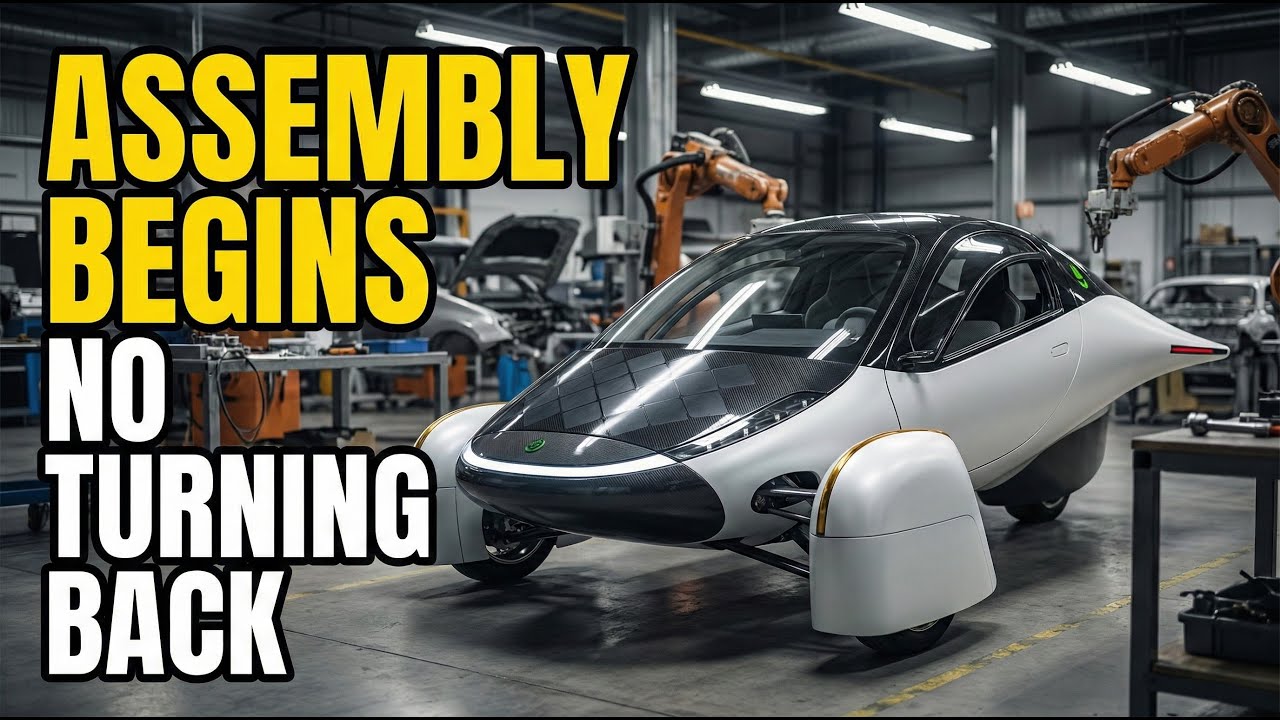 Aptera Vehicle Production Update: Frames Shipped to Headquarters