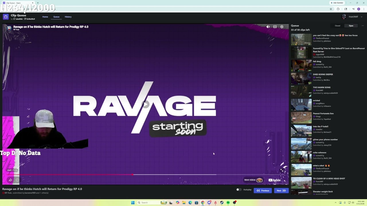 Hutch Reacts to Ravage Wanting him to Return to Prodigy RP