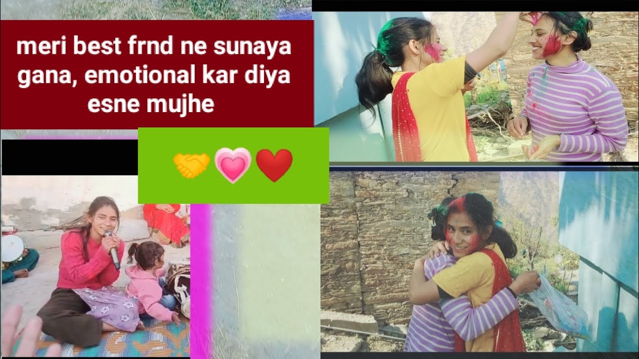 रश्मि ने सुनाया गढ़वाली गाना 🎶🎵📷❤️🎶