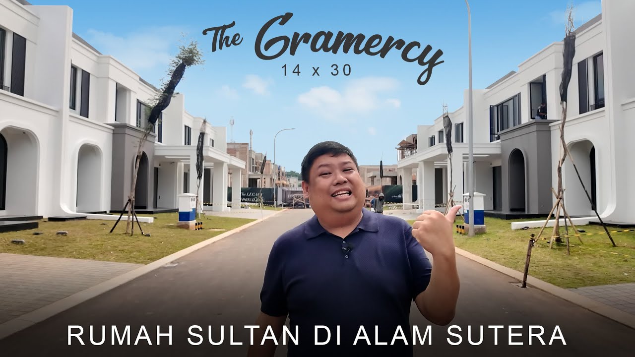 DIJUAL RUMAH MEWAH SIAP HUNI The Gramercy AERA+ (14x30) | Cluster Termewah di Alam Sutera