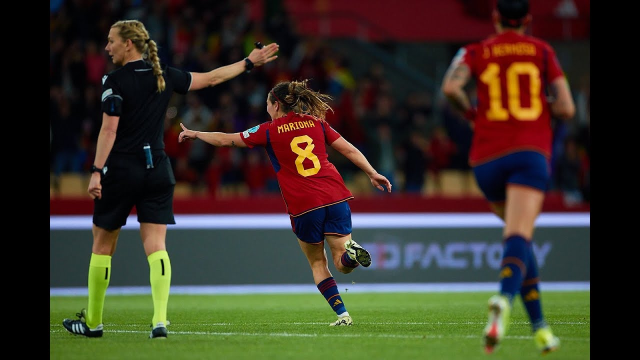 Mariona Caldentey - Goals, Assists, Skills, Passes with Spain - Nations League 23/24