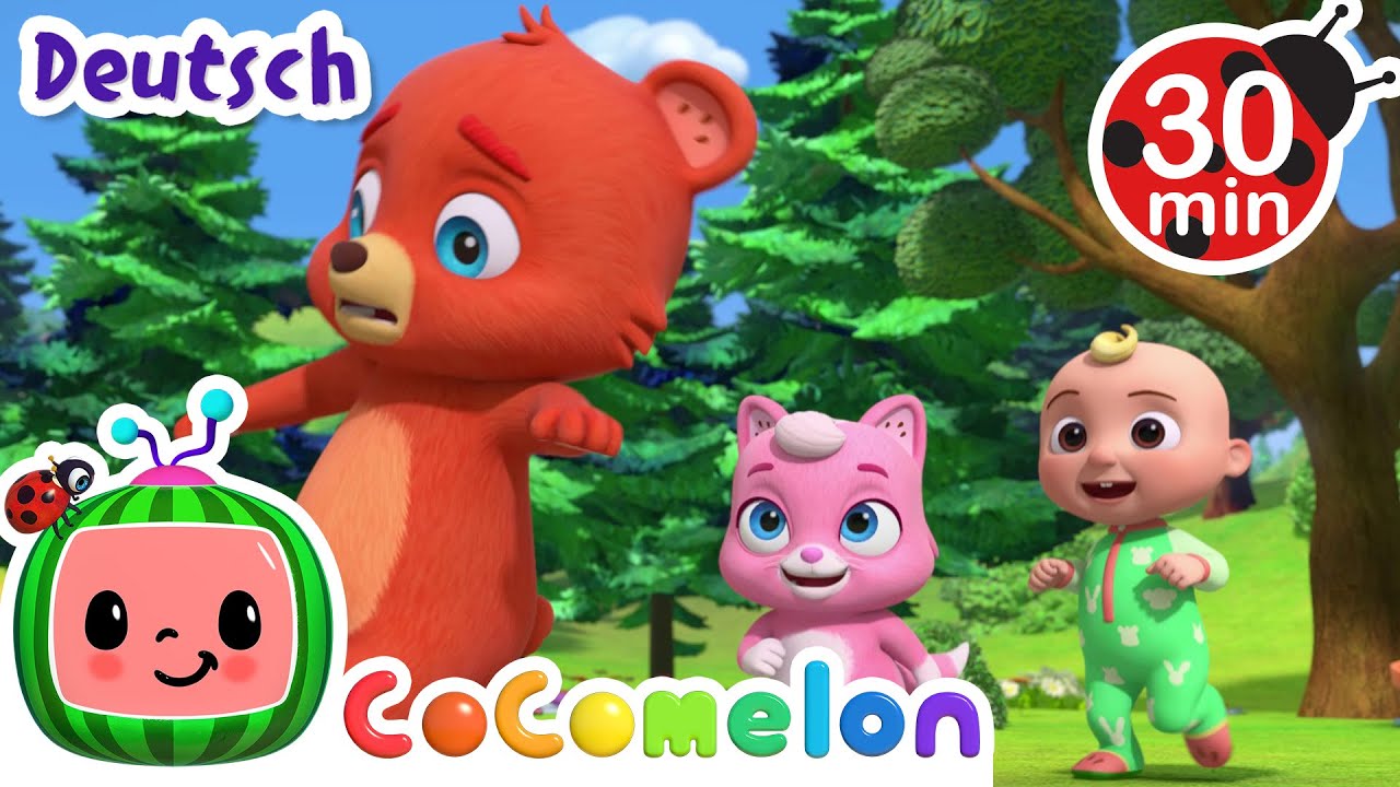 Das Lied vom Teilen ❤ | 30 Min | CoComelon - JJ's Animal Time Deutsch | Cartoons und Kinderlieder