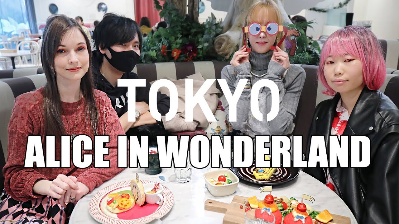 THEMED CAFE in TOKYO, JAPAN, JAPAN VLOG: Alice Cafe in Harajuku, Omotesando【TOKYO DIARIES】