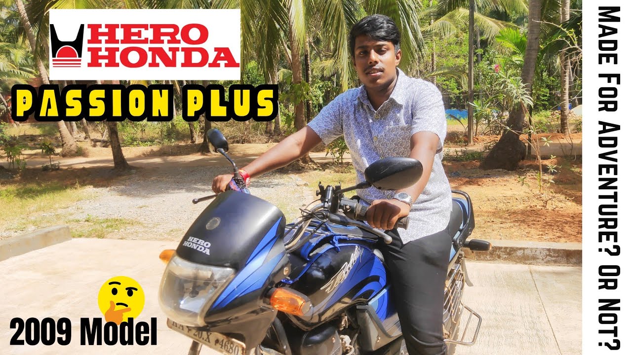 Hero Honda Passion Plus 2009 Model Bike Review/Functions & Features🔥.