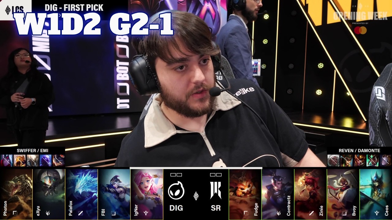 DIG vs SR - Game 1 | Week 1 Day 2 S16 LCS Spring 2026 | Dignitas vs Shopify Rebellion G1 W1D2