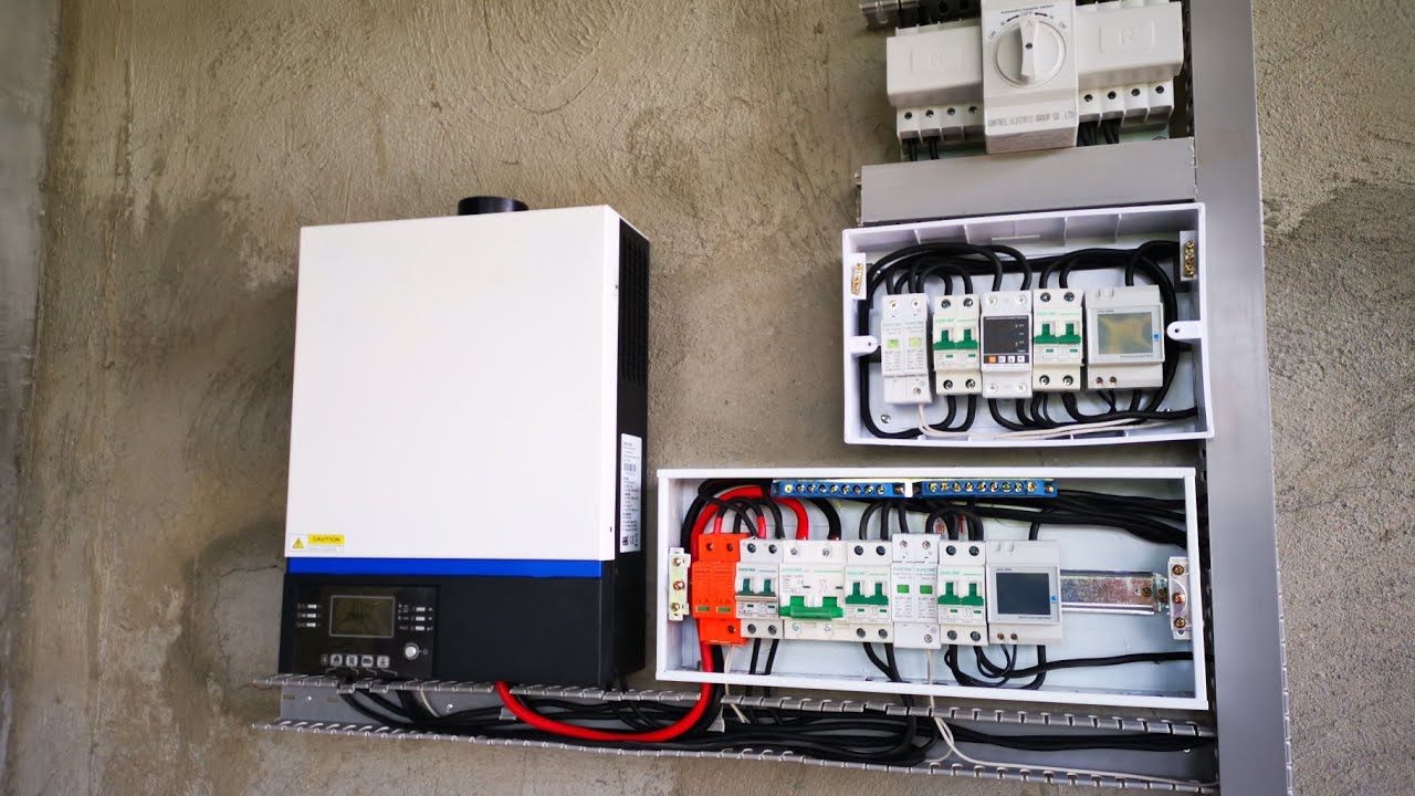 VM3 5KW Hybrid Off Grid Inverter 48V with 5000W Solar panel Setup, 48V BC 48v 200 ah - By ~VaRuN~