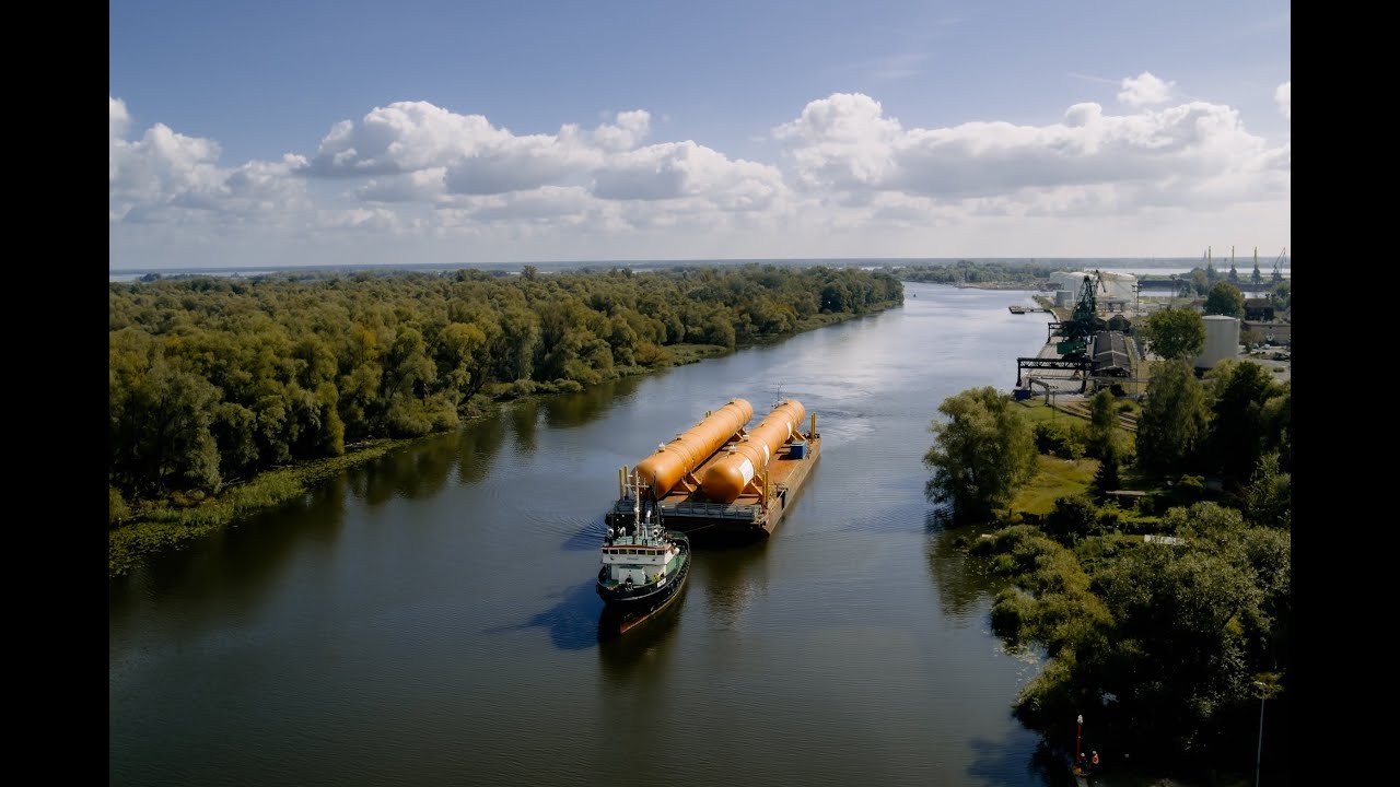 Transport i montaż zbiorników LPG 2xV=2100m3