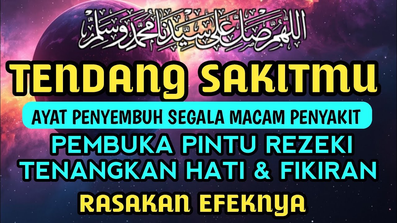 DOA PENYEMBUH SEGALA PENYAKIT, INSYAALLAH SAKIT DITUBUHMU SEMBUH | BY ALAA AQEL