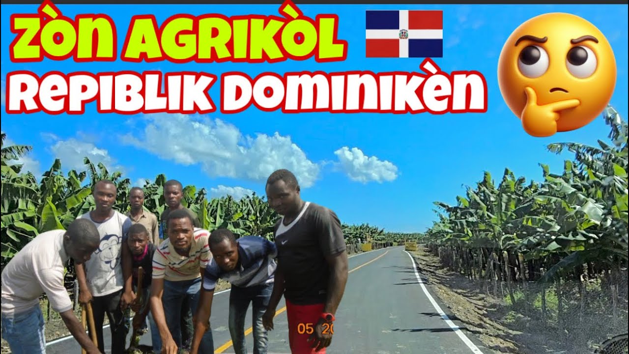 Vin gade sa kap pase nan yon Zòn Agrikòl nan Repiblik Dominikèn