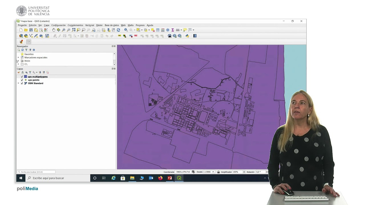 Complementos QuickMapServices y OSMDownloader en QGIS |  | UPV