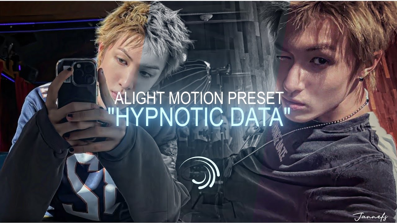 "HYPNOTIC DATA" Tiktok Trend Edit Base || Alight Motion (xml+preset) 