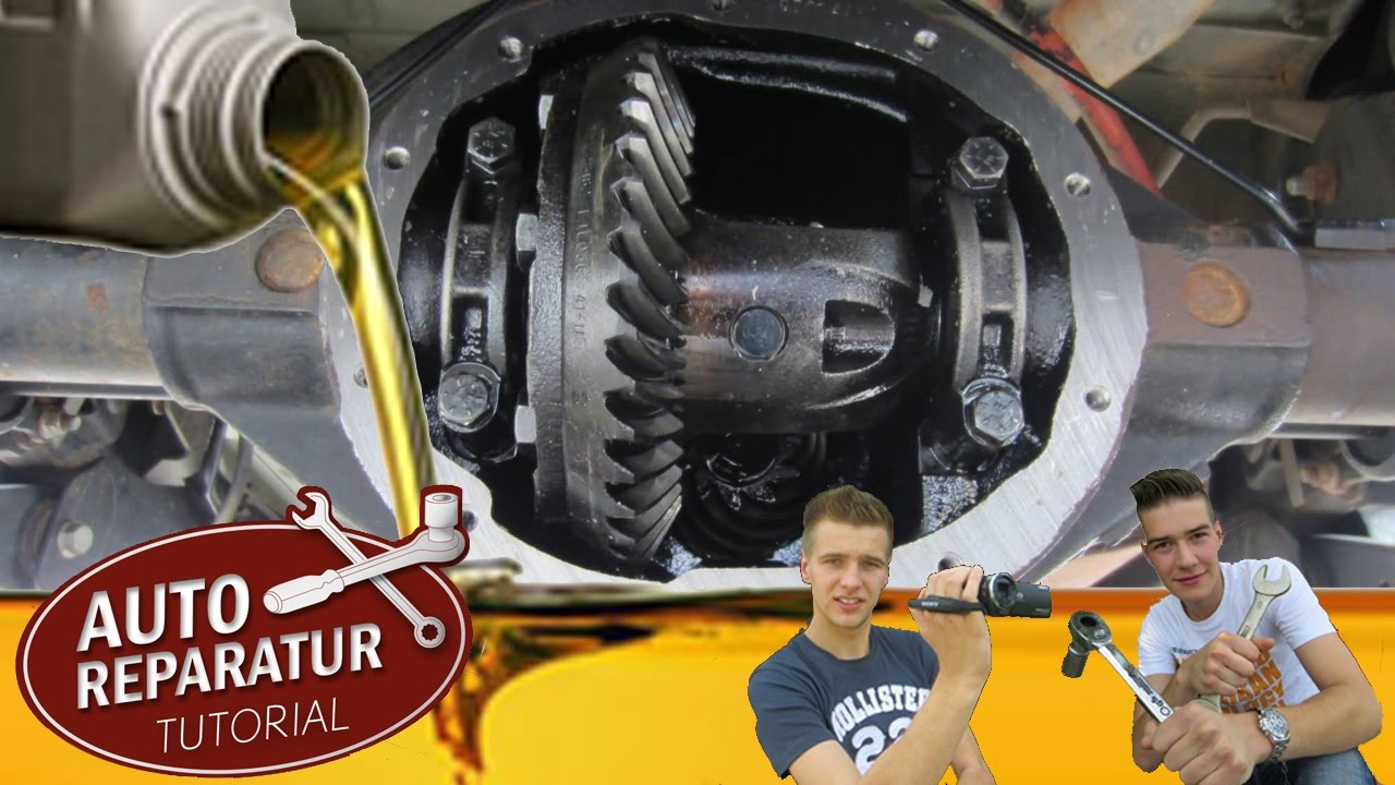 Differentialöl wechseln | Hinterachsdifferential Allrad BMW Mercedes | DIY Tutorial