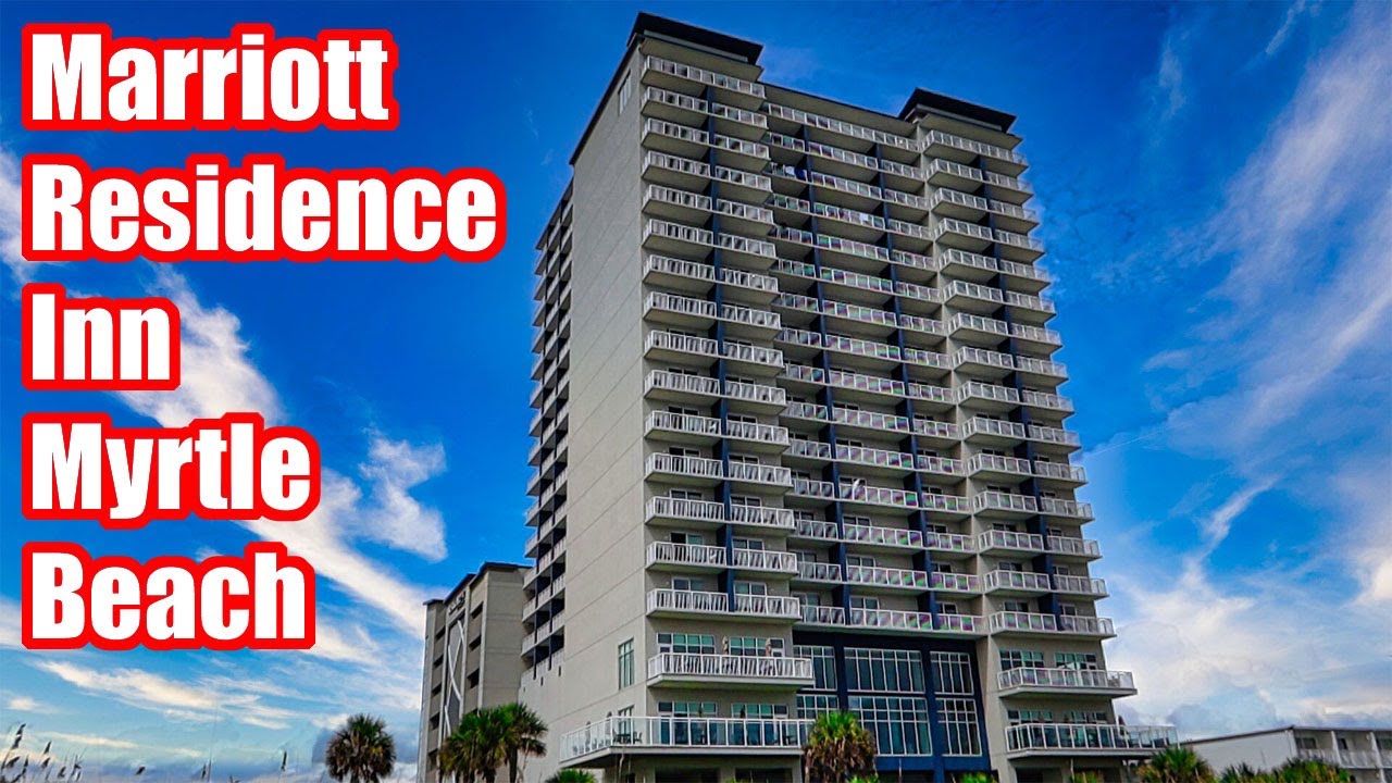 RESIDENCE INN BY MARRIOTT MYRTLE BEACH OCEANFRONT | ROOM TOUR, BREAKFAST BUFFET, & HOTEL AMENITIES!