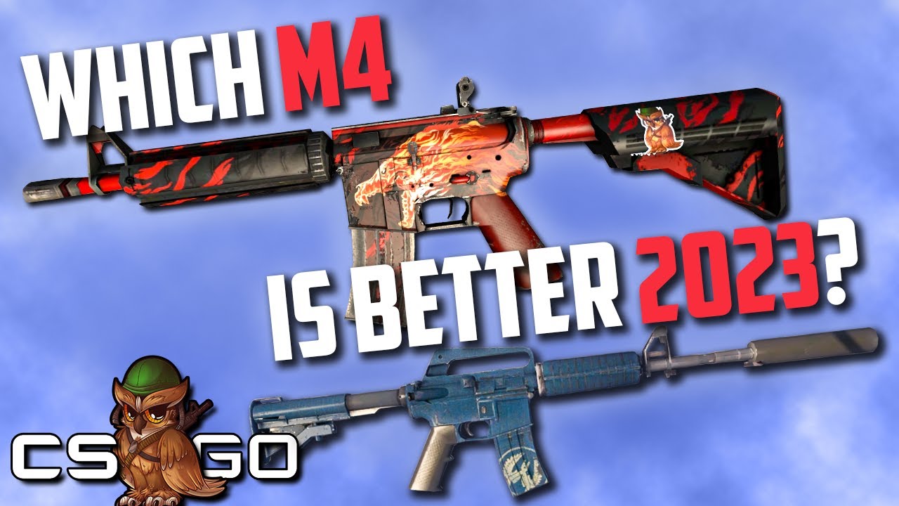 Стоит ли использовать M4A4 или M4A1-S в 2023 году?
