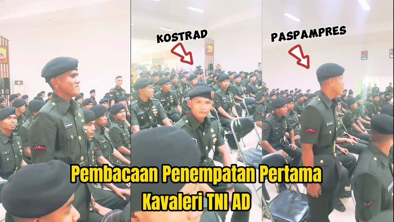 Pembacaan Penempatan Tugas Kavaleri TNI AD