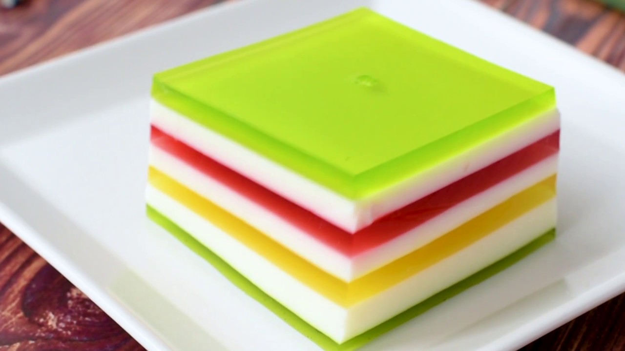 Layered Christmas Jello