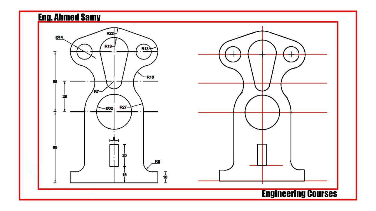 العمليات الهندسية Engineering Drawing 17