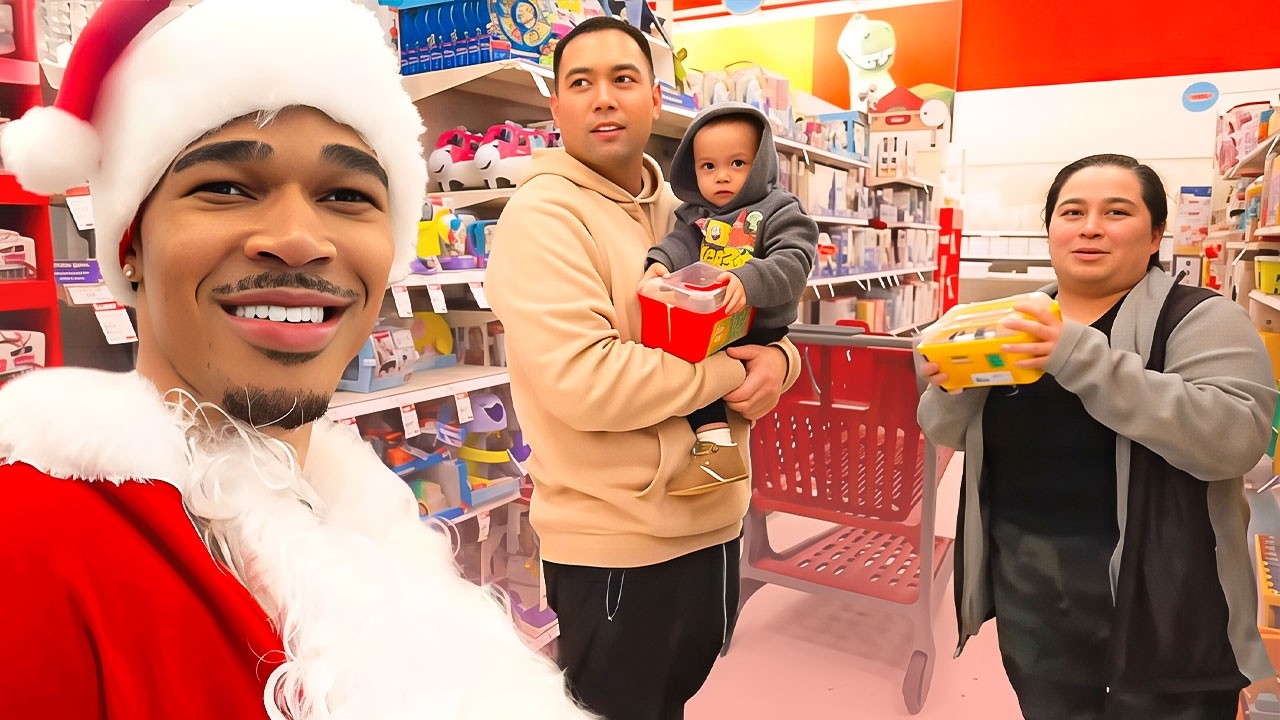 Blessing Strangers as Santa! **SHOPPING SPREE**