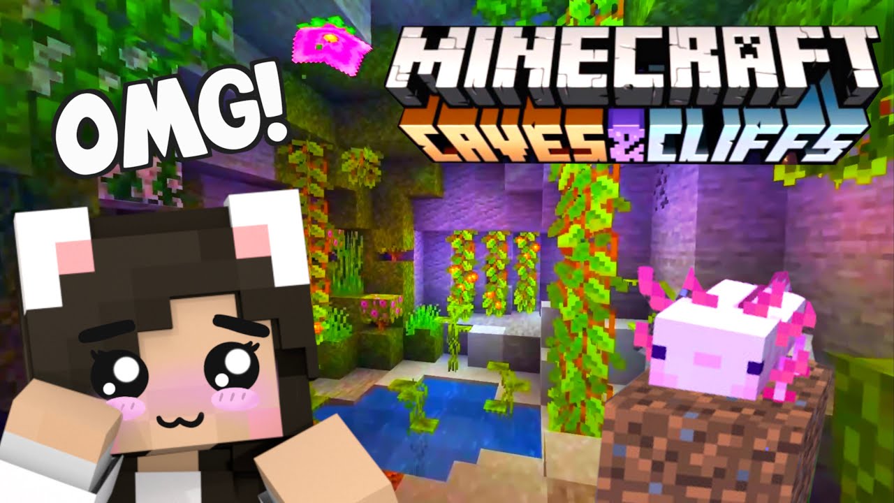 💙Minecraft 1.17 CAVE UPDATE REACTION! Minecraft Live 2020