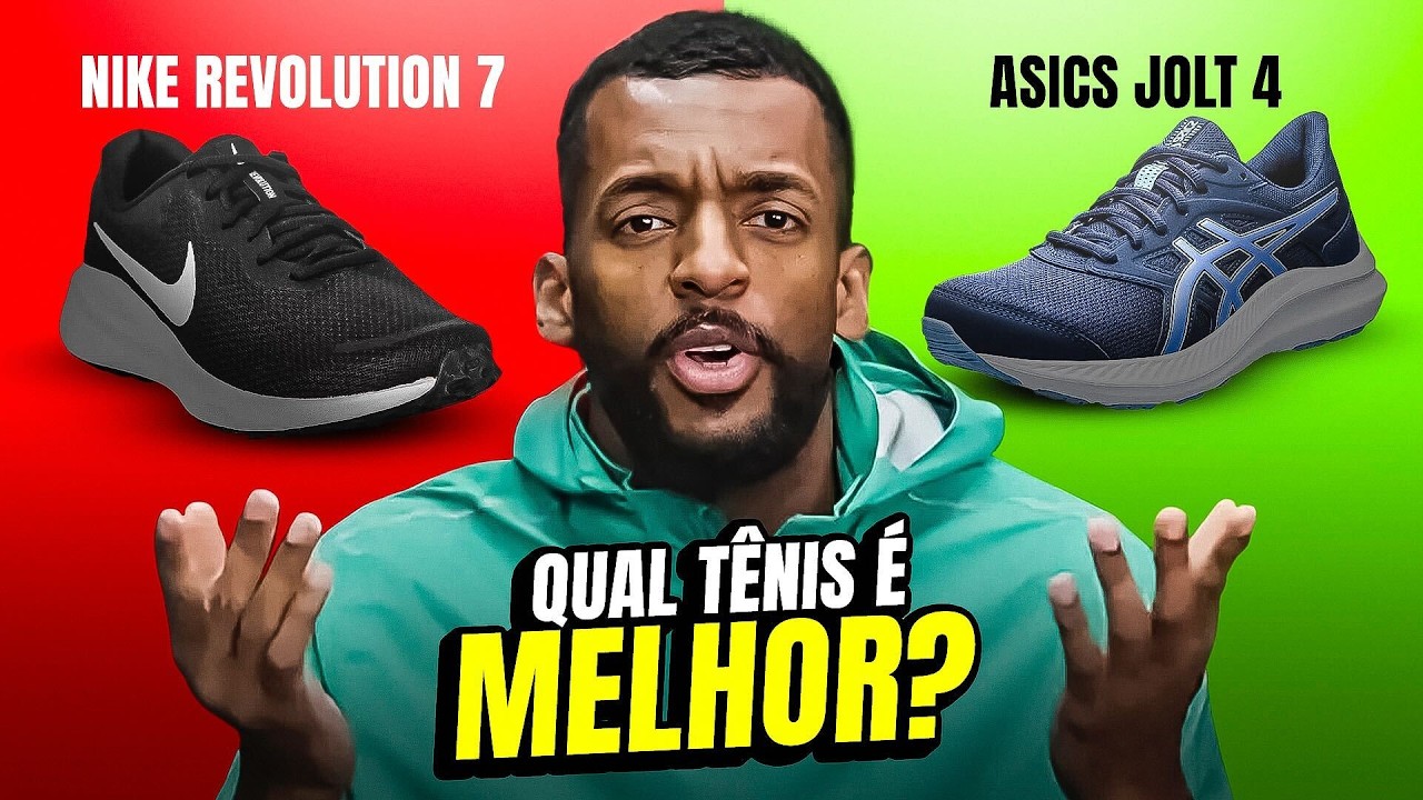 DUELO NA VEIA: NIKE REVOLUTION 7 x ASICS JOLT 4