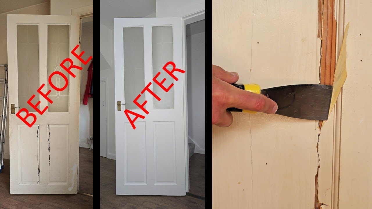 How to Fix a Completely Ruined Door