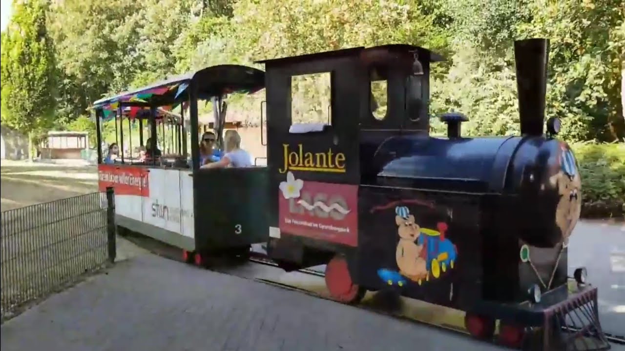kinder Zug, Jolante im Gysenberg.
قطار اطفال غيزن بيرغ. هيرنه المانيا