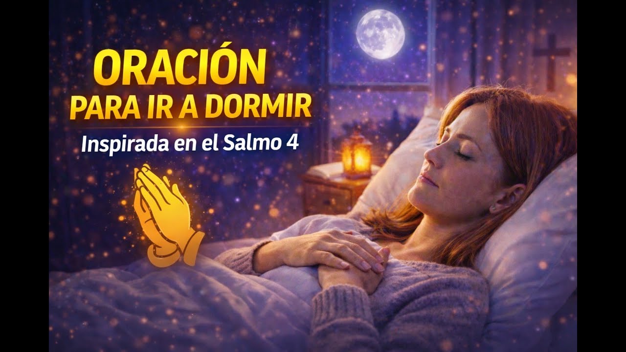 LIBERA TU MENTE Y DUERME TRANQUILO | Oración Nocturna