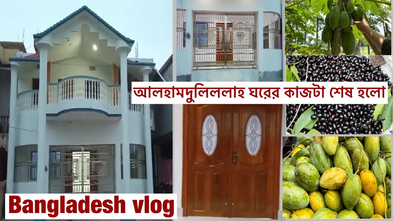 বাংলাদেশ ব্লগ, বেয়াই  আম  আনারস কালাজাম লটকন  কত কিছু নিয়ে আসলেন,ফাইনালি ঘরের কাজটা শেষ হল