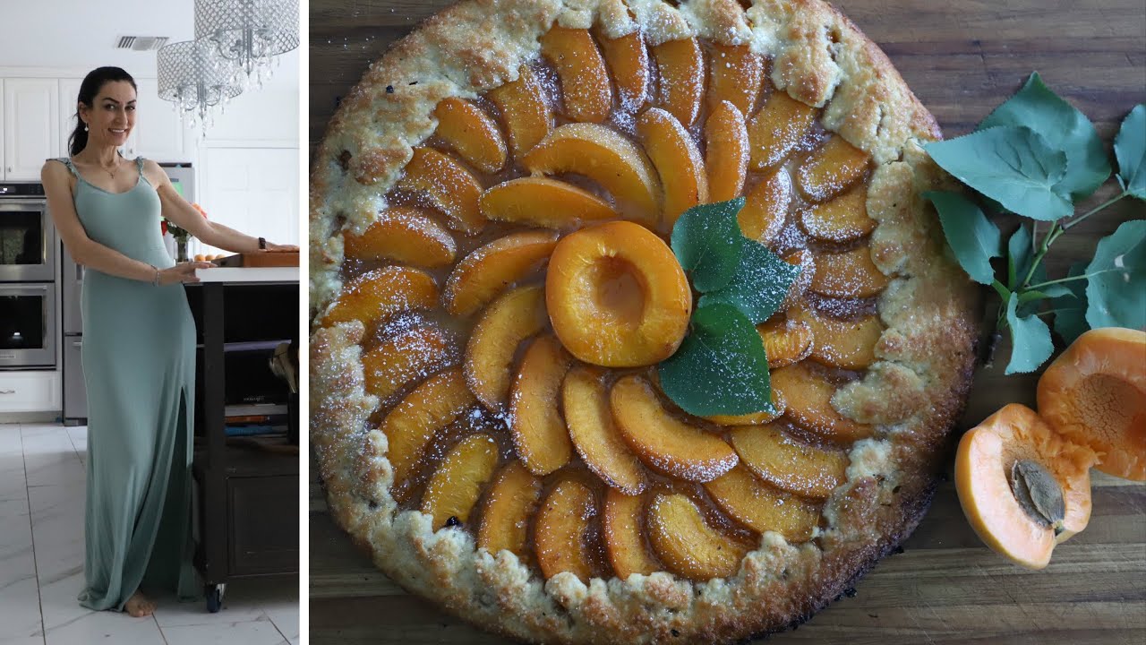 Ծիրանով Թխվածք Գալետ - Apricot Galette - Heghineh Cooking Show in Armenian