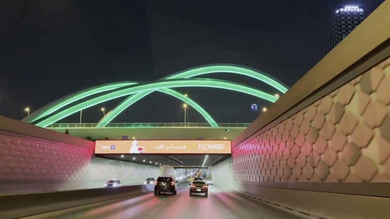 جولة في اجمل شوارع مدينة الرياض عاصمة الجمال والتطور tour in riyadh city the capital of saudi arabia