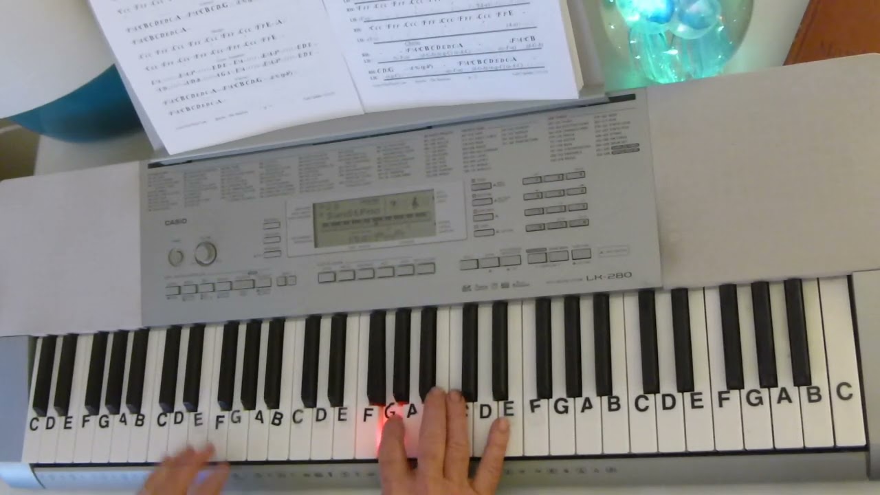 How To Play ~ Apache ~ The Shadows ~ LetterNotePlayer ©